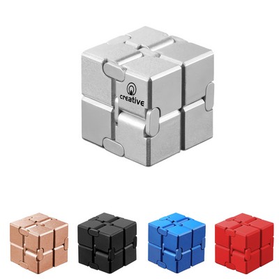 Finger Toys Metal Infinity Cube